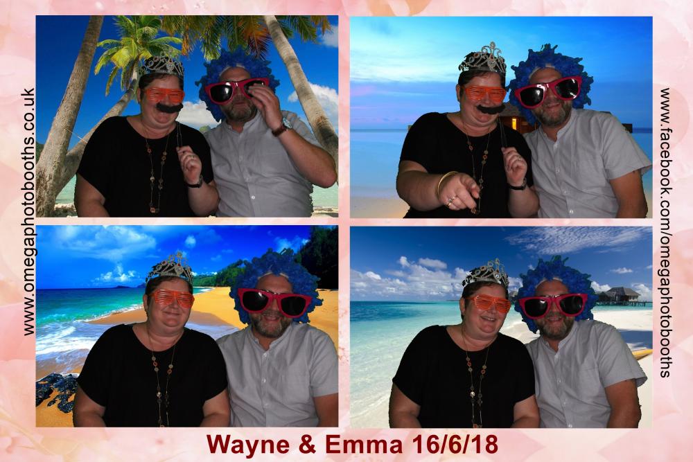 Emma & Wayne's Wedding | View more photos from the event at gallery.omegaphotobooths.co.uk/u/Omega-Photobooths/Emma-Waynes-Wedding